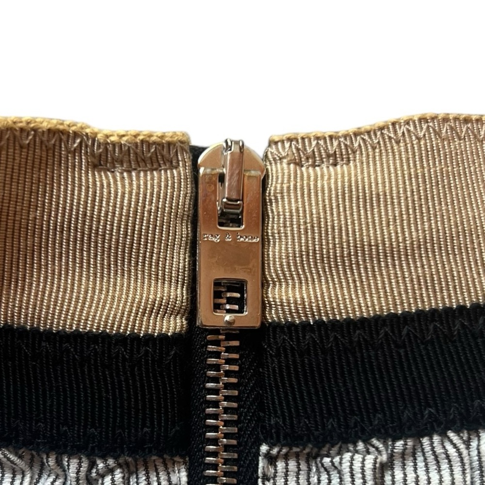 Rag & Bone Svea Striped Linen Blend Skirt - Picture 7 of 9